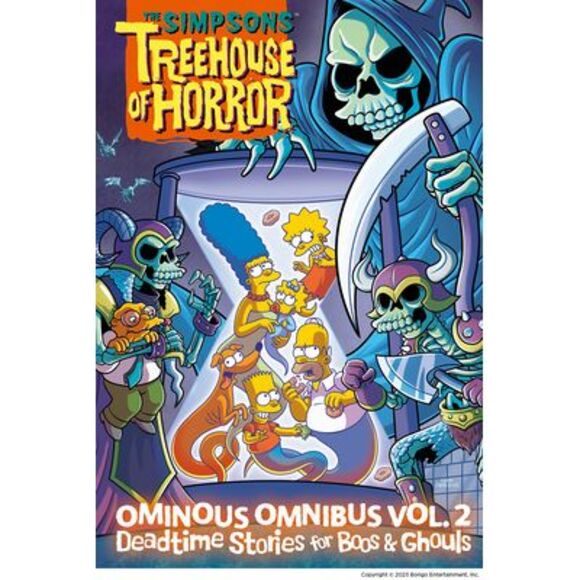 The Simpsons Treehouse of Horror Ominous Omnibus Vol. 2: Deadtime Stories for Bo - Picture 1 of 1